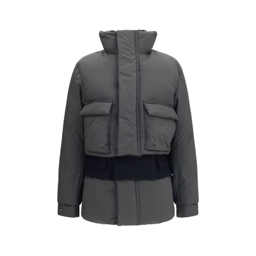 Sacai Women Double Padded Jacket With Zip Closure